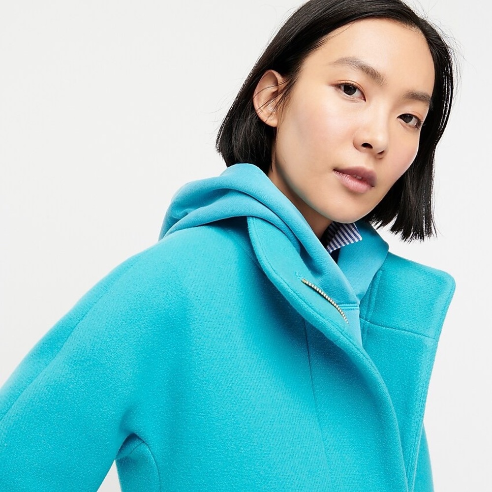 J.Crew Cocoon Coat in Italian Stadium-Cloth Wool - Picture 12 of 14